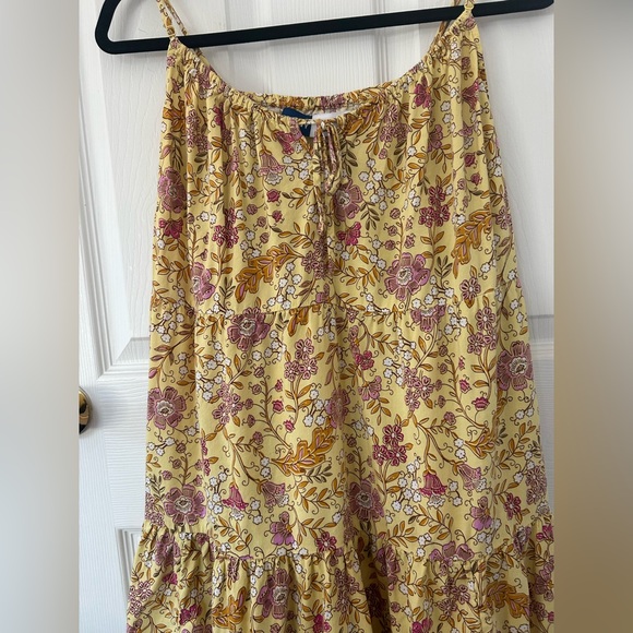 Old Navy Yellow Floral Cami Mini Dress M - Picture 3 of 6